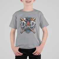 Baseball Dad Est 2026 T Shirt For Kid New Dad Father's Day Gift