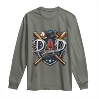 Baseball Dad Est 2026 Long Sleeve Shirt New Dad Father's Day Gift