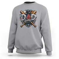 Baseball Dad Est 2026 Sweatshirt New Dad Father's Day Gift