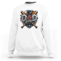 Baseball Dad Est 2026 Sweatshirt New Dad Father's Day Gift