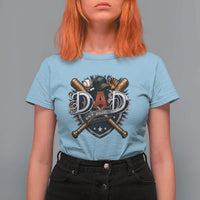 Baseball Dad Est 2026 T Shirt For Women New Dad Father's Day Gift