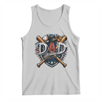 Baseball Dad Est 2026 Tank Top New Dad Father's Day Gift
