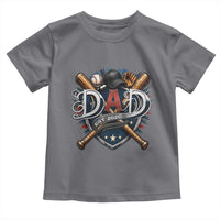 Baseball Dad Est 2026 Toddler T Shirt New Dad Father's Day Gift