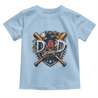 Baseball Dad Est 2026 Toddler T Shirt New Dad Father's Day Gift