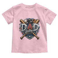 Baseball Dad Est 2026 Toddler T Shirt New Dad Father's Day Gift