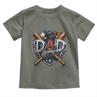 Baseball Dad Est 2026 Toddler T Shirt New Dad Father's Day Gift