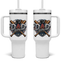 Baseball Dad Est 2026 Tumbler With Handle New Dad Father's Day Gift