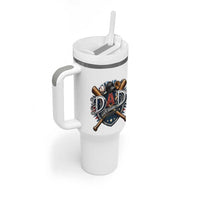Baseball Dad Est 2026 Tumbler With Handle New Dad Father's Day Gift