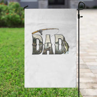 Fishing Dad Garden Flag Funny Angler Fathers Day Gift