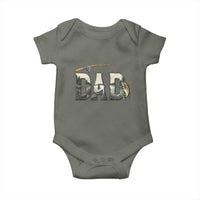 Fishing Dad Baby Onesie Funny Angler Fathers Day Gift