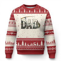Fishing Dad Ugly Christmas Sweater Funny Angler Fathers Day Gift