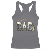 Fishing Dad Racerback Tank Top Funny Angler Fathers Day Gift