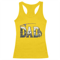 Fishing Dad Racerback Tank Top Funny Angler Fathers Day Gift