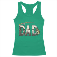 Fishing Dad Racerback Tank Top Funny Angler Fathers Day Gift