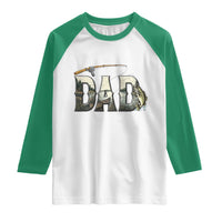 Fishing Dad Raglan Shirt Funny Angler Fathers Day Gift