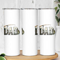 Fishing Dad Skinny Tumbler Funny Angler Fathers Day Gift