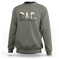 Fishing Dad Sweatshirt Funny Angler Fathers Day Gift