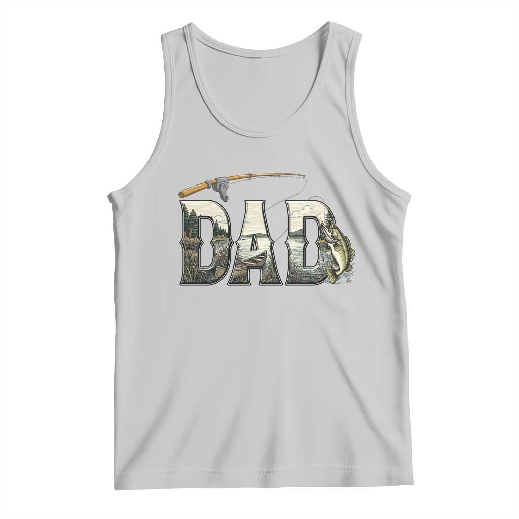 Fishing Dad Tank Top Funny Angler Fathers Day Gift