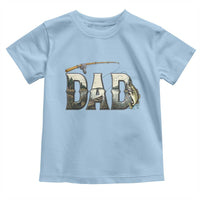 Fishing Dad Toddler T Shirt Funny Angler Fathers Day Gift