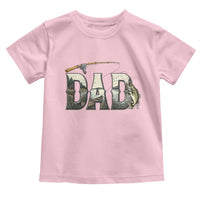 Fishing Dad Toddler T Shirt Funny Angler Fathers Day Gift