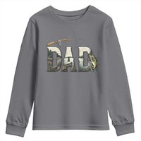 Fishing Dad Youth Sweatshirt Funny Angler Fathers Day Gift