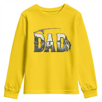 Fishing Dad Youth Sweatshirt Funny Angler Fathers Day Gift