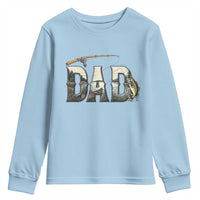 Fishing Dad Youth Sweatshirt Funny Angler Fathers Day Gift