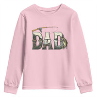 Fishing Dad Youth Sweatshirt Funny Angler Fathers Day Gift