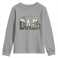 Fishing Dad Youth Sweatshirt Funny Angler Fathers Day Gift