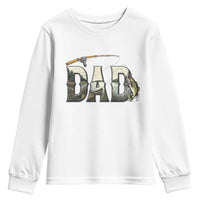 Fishing Dad Youth Sweatshirt Funny Angler Fathers Day Gift