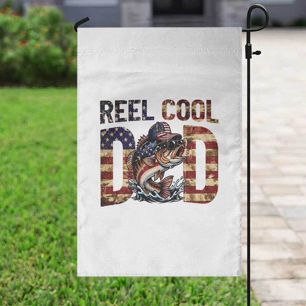 Patriotic Reel Cool Dad Garden Flag American Flag Fishing Fathers Day Gift