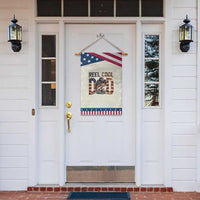 Reel Cool Dad Patriotic Garden Flag American Flag Fishing Fathers Day Gift