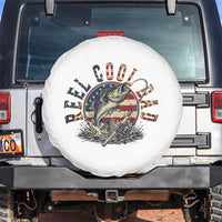 Reel Cool Dad Graphic Spare Tire Cover 4th Of July Fishing Patriotic Dad