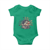 Reel Cool Dad Graphic Baby Onesie 4th Of July Fishing Patriotic Dad