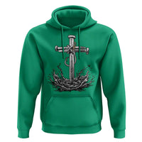 Faith Family Fishing Hoodie Christian Jesus Cross Fathers Day Gift