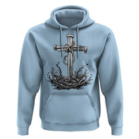 Faith Family Fishing Hoodie Christian Jesus Cross Fathers Day Gift