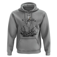 Faith Family Fishing Hoodie Christian Jesus Cross Fathers Day Gift