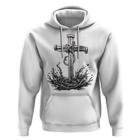 Faith Family Fishing Hoodie Christian Jesus Cross Fathers Day Gift