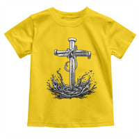 Faith Family Fishing Toddler T Shirt Christian Jesus Cross Fathers Day Gift