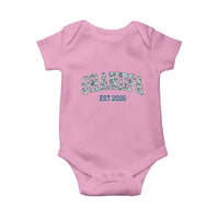 Promoted To Grandpa Est 2026 Baby Onesie Camo Fishing New Grandpa Gift