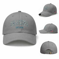 Promoted To Grandpa Est 2026 Baseball Cap Camo Fishing New Grandpa Gift