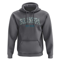 Promoted To Grandpa Est 2026 Hoodie Camo Fishing New Grandpa Gift