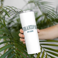 Promoted To Grandpa Est 2026 Skinny Tumbler Camo Fishing New Grandpa Gift