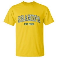 Promoted To Grandpa Est 2026 T Shirt Camo Fishing New Grandpa Gift