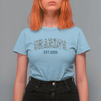 Promoted To Grandpa Est 2026 T Shirt For Women Camo Fishing New Grandpa Gift