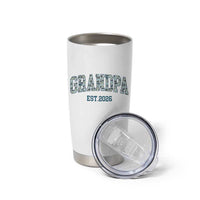 Promoted To Grandpa Est 2026 Tumbler Cup Camo Fishing New Grandpa Gift