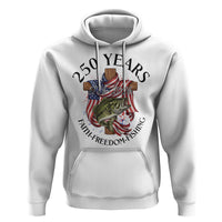 Faith Freedom Fishing Hoodie 250 Years Of Christian Fish Hunting