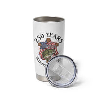 Faith Freedom Fishing Tumbler Cup 250 Years Of Christian Fish Hunting