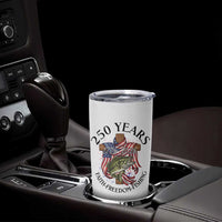 Faith Freedom Fishing Tumbler Cup 250 Years Of Christian Fish Hunting