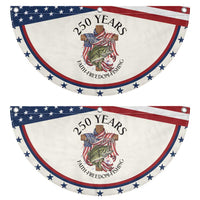 Faith Freedom Fishing Patriotic Fan Flag 250 Years Of Christian Fish Hunting